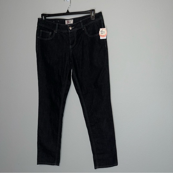 SO Jeans with Decorative Back Pockets Juniors Size 15 - Picture 1 of 2